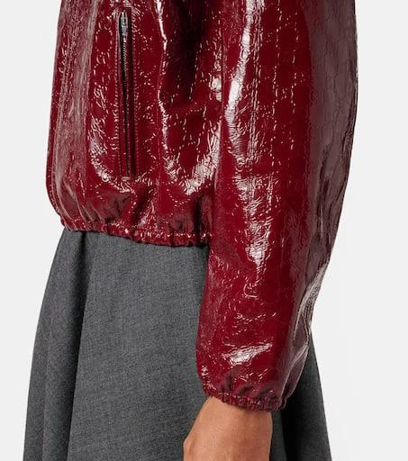 Gucci Leather bomber jacket 5