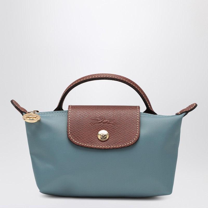 Longchamp Women's Le Pliage Original Eucalyptus Clutch Bag