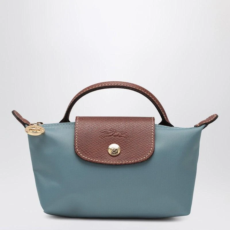 Longchamp Women's Le Pliage Original Eucalyptus Clutch Bag 1