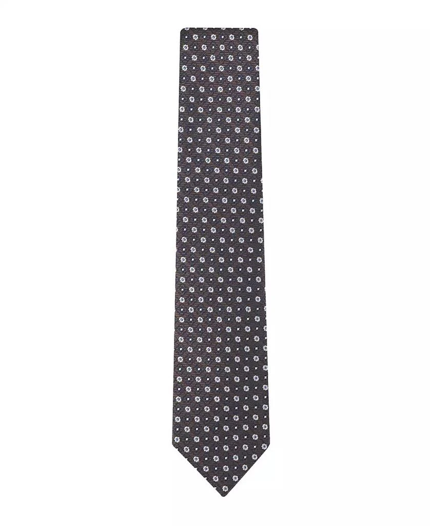 Tommy Hilfiger Men's Hugo Floral Medallion Pattern Classic Tie 5