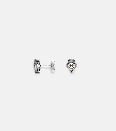 Suzanne Kalan Ayda 14kt gold stud earrings with topaz 4