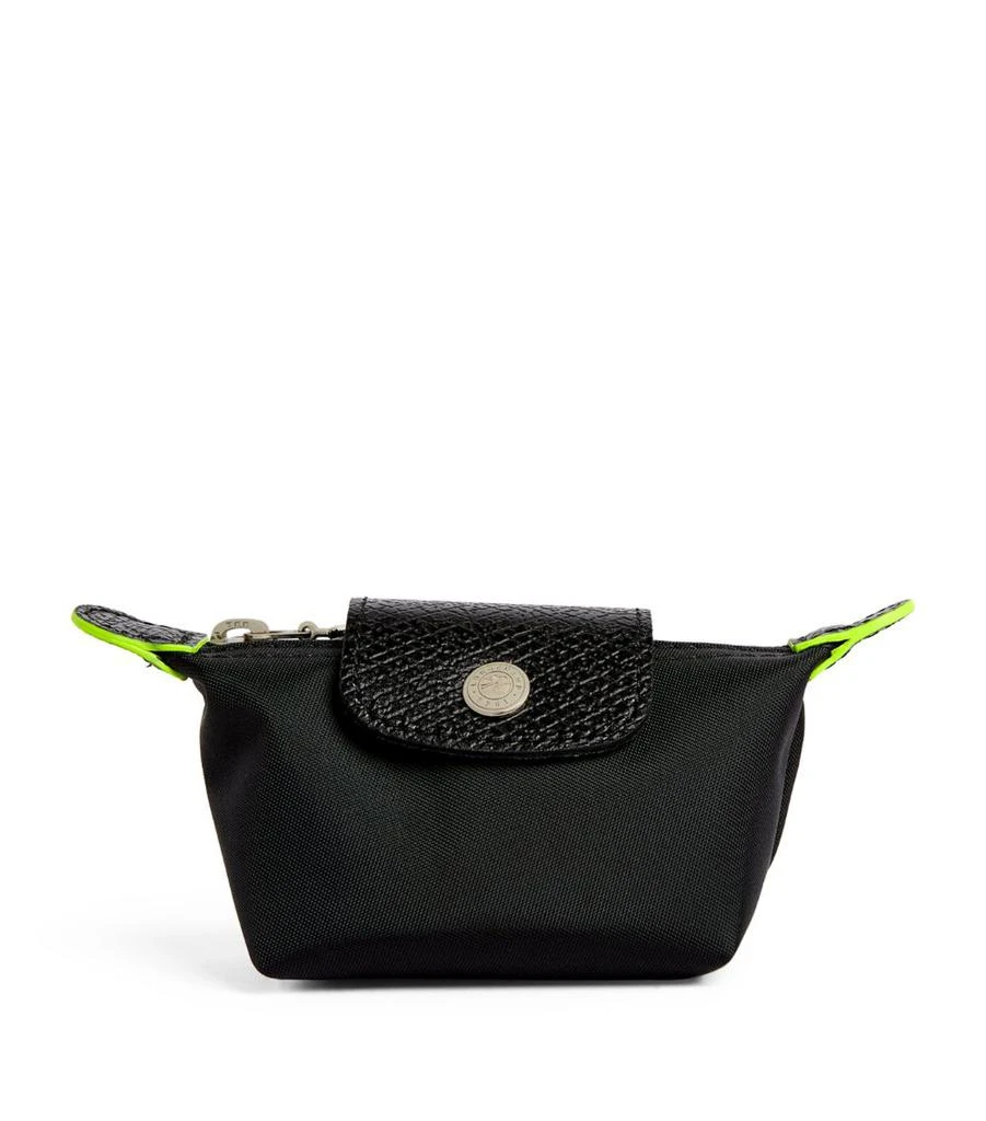 Longchamp Le Pliage Green Coin Purse 1