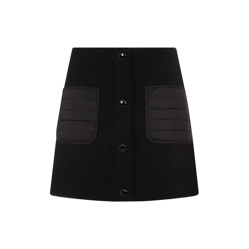 MONCLER VISCOSE BLEND MINISKIRT 1