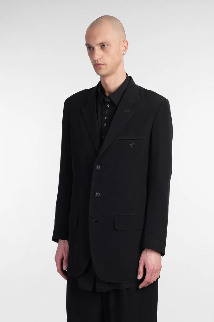 YOHJI YAMAMOTO I Blazer In Black Triacetate 2