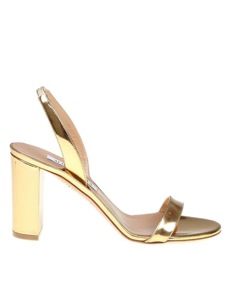 Aquazzura Aquazzura Mirrored Leather Sandal