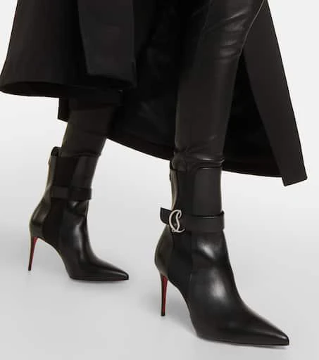 Christian Louboutin CL Chelsea leather ankle boots 4
