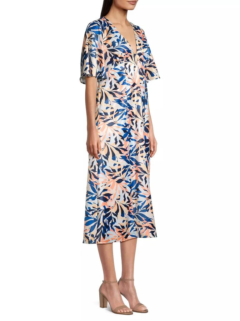 Laundry by Shelli Segal Tropical-Print Midi-Dress 4