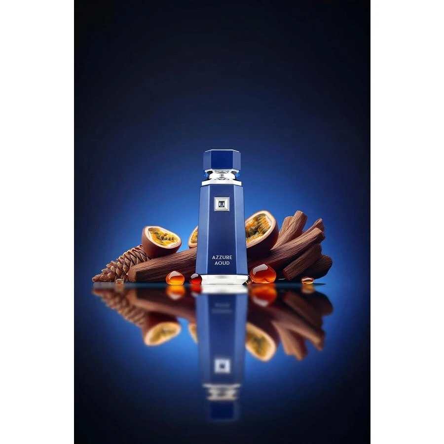 Fragrance World Men's Azzure Aoud EDP Spray 3.4 oz Fragrances 6290360375687 3