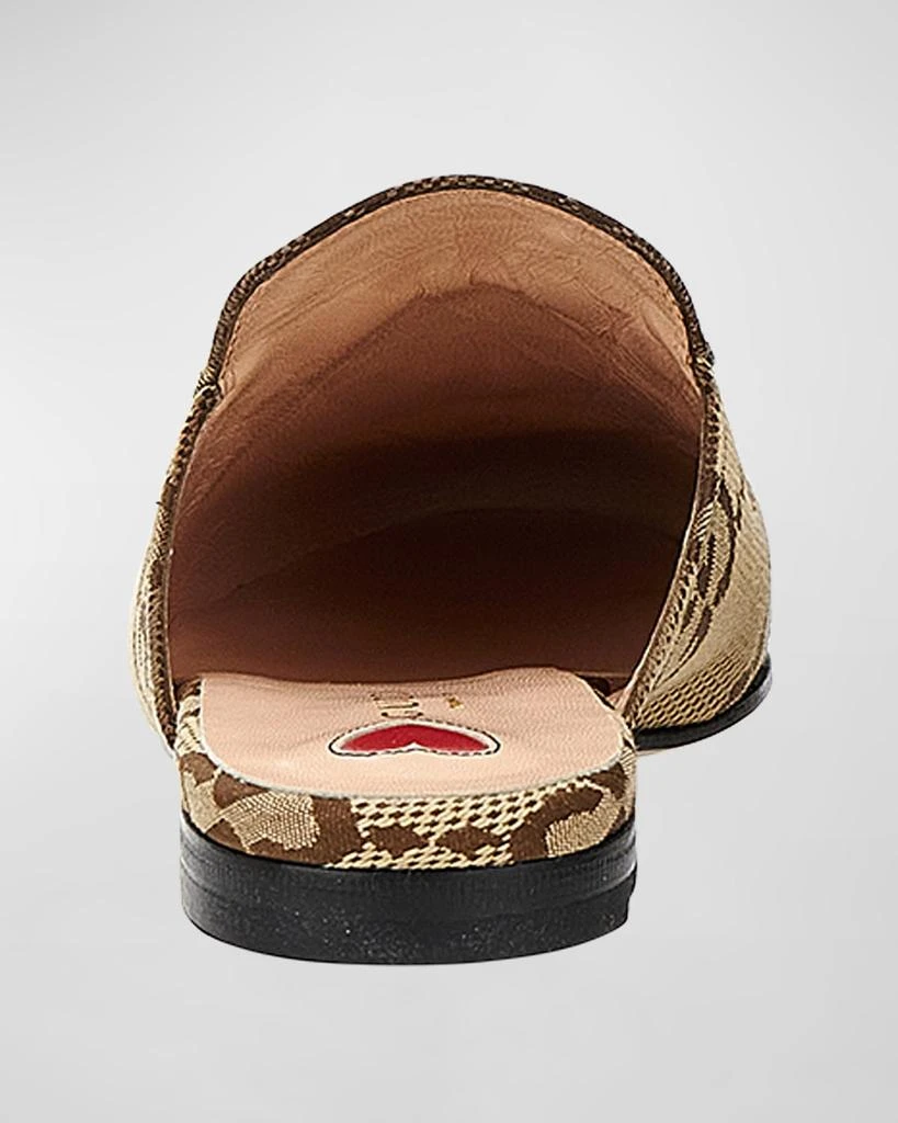 Gucci Princetown GG Canvas Loafer Mules 3