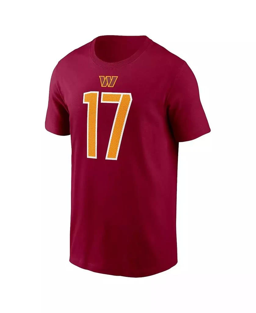 NIKE Men's Terry McLaurin Burgundy Washington Commanders Player Name and Number T-shirt 2