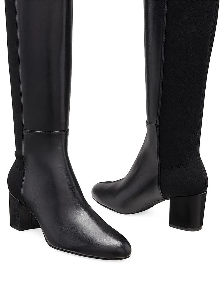 Stuart Weitzman 5050 Yuliana 60MM Suede Knee-High Boots 4