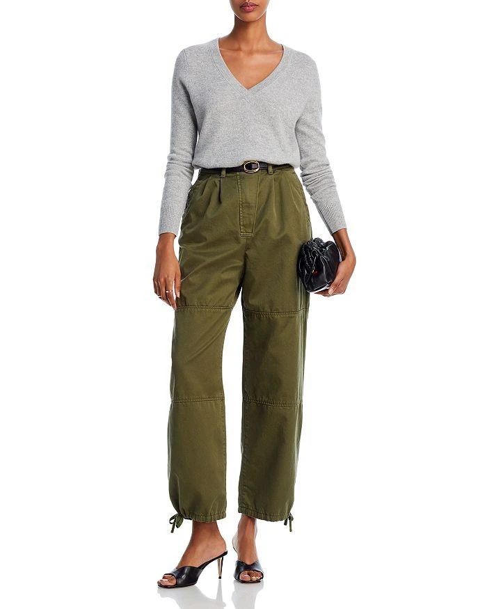 AQUA V-Neck Cashmere Sweater - Exclusive 2