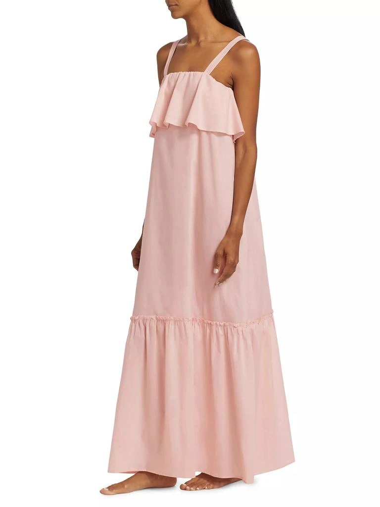 Pour Les Femmes Ruffle Maxi Dress 4