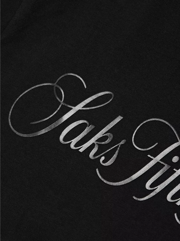 Saks Fifth Avenue COLLECTION Logo Crewneck T-Shirt 7