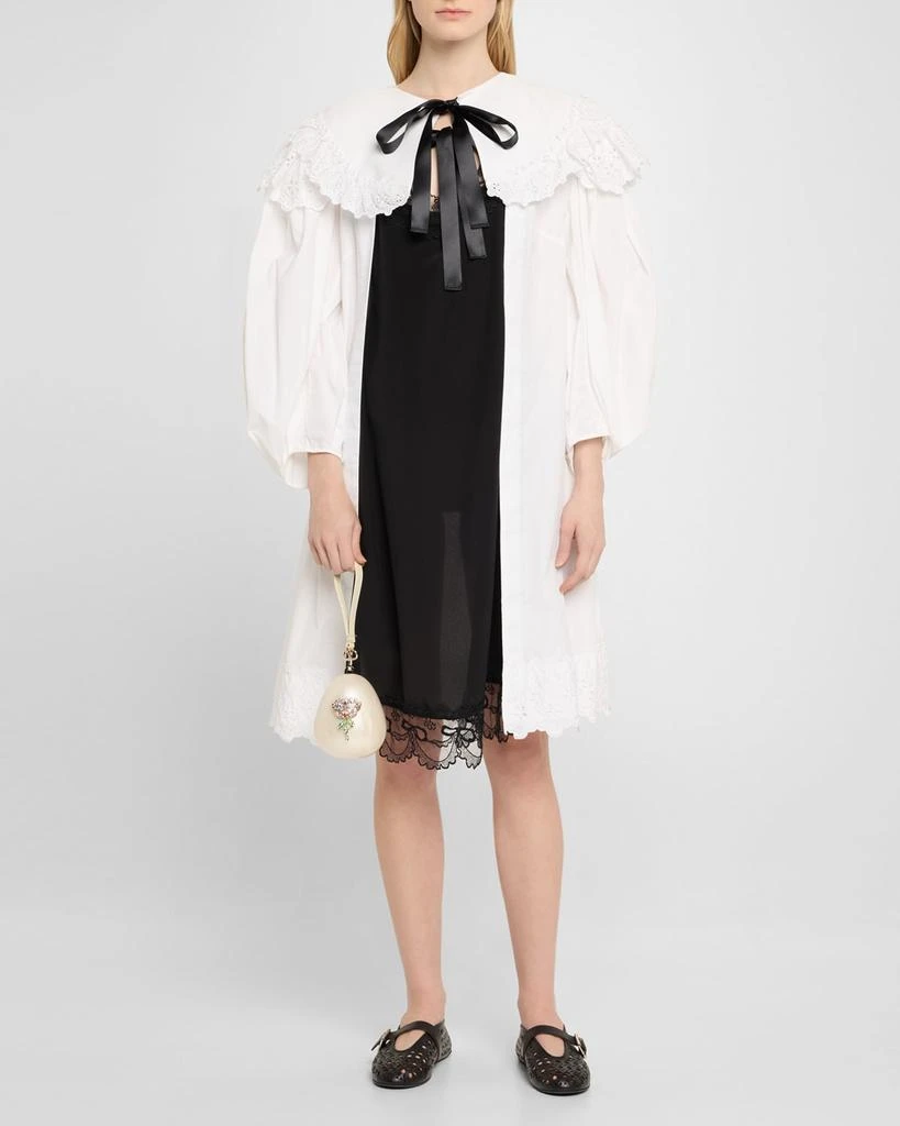 Simone Rocha Micro Pearly Egg Crossbody Bag 5