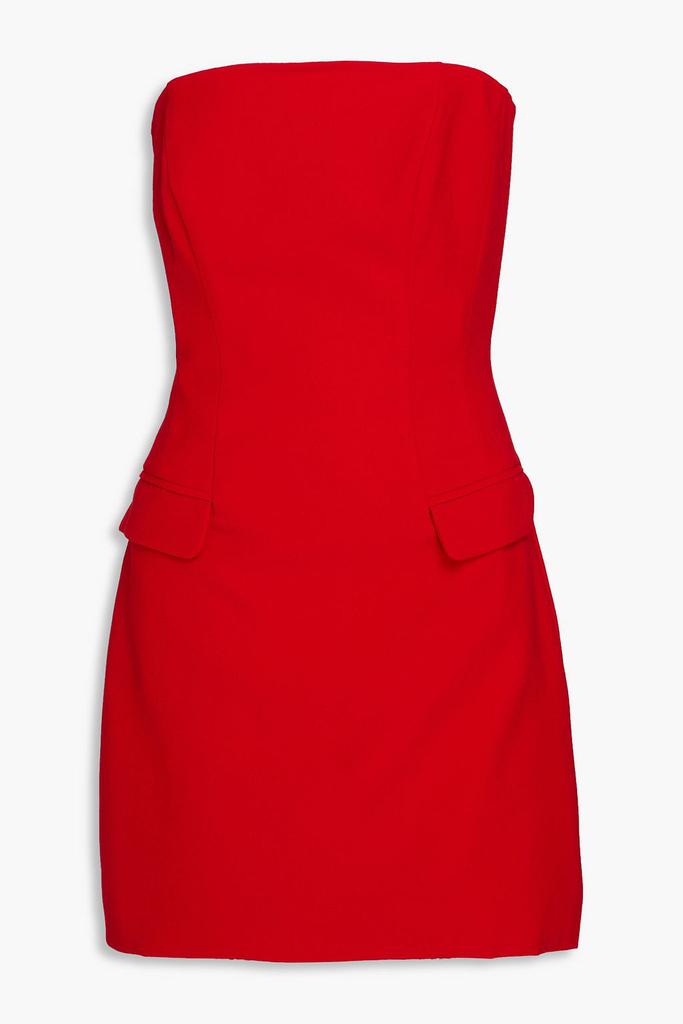 NICHOLAS Strapless crepe mini dress