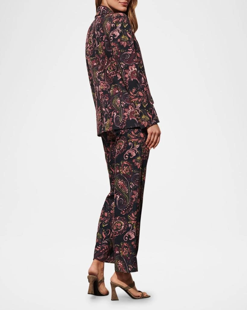 FIGUE Sioban Paisley Straight-Leg Pants 3