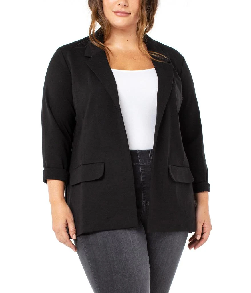 Liverpool Plus Size Boyfriend Blazer w/ Princess Darts 1