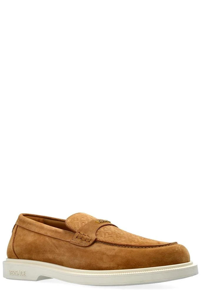 Versace Versace Round-Toe Slip-On Loafers 2