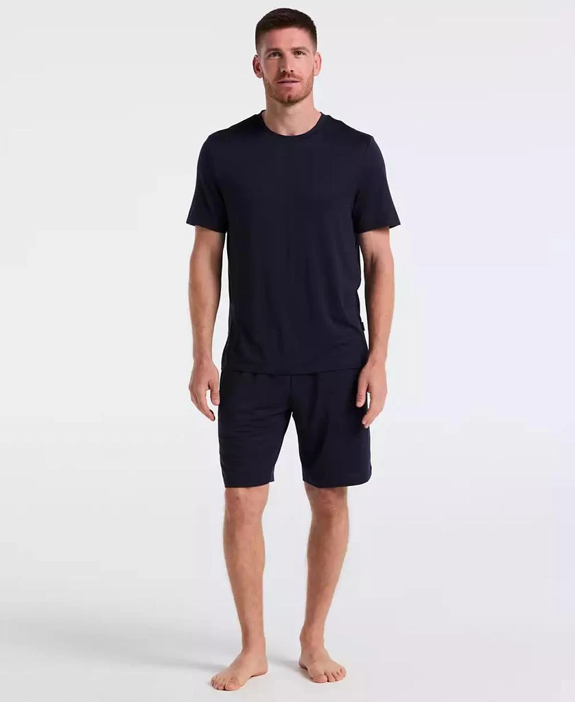 Perry Ellis Navy Men
s Crewneck Pajama T-Shirt 2
