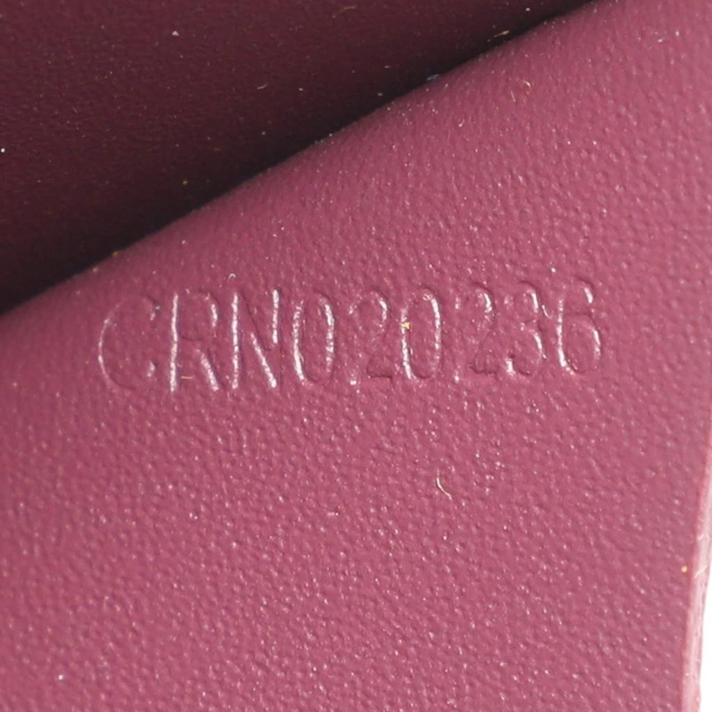 Goyard Goyard Burgundy Goyardine Coated Canvas Marigny Wallet 9