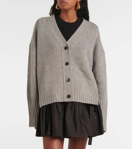 Jardin des Orangers Wool and cashmere cardigan 4