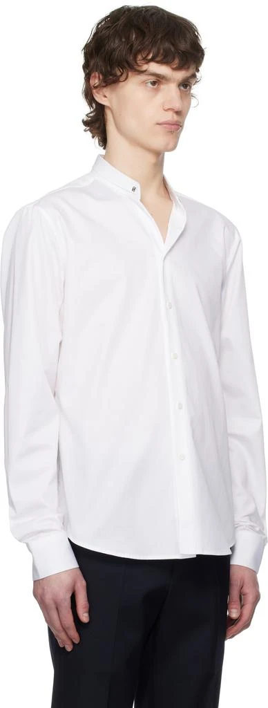 Wooyoungmi White Band Collar Shirt 2