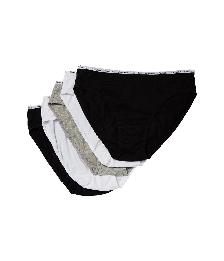 Calvin Klein 5-Pack Signature Cotton Bikini Bottoms 1