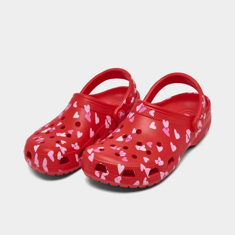 Crocs Women's Crocs Classic Valentine's Day Clog Shoes 2