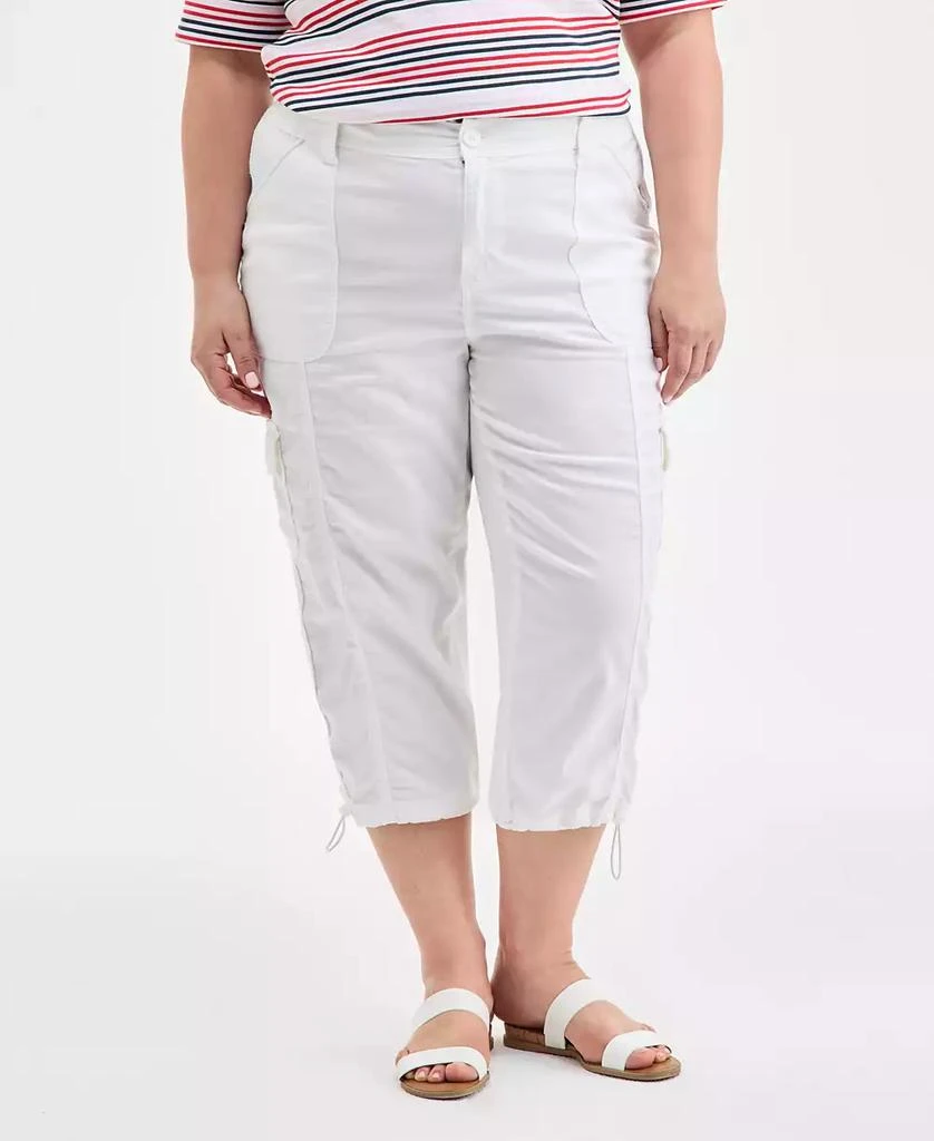 Style & Co Plus Size Cargo Capri Pants, Exclusively at Macy's 3