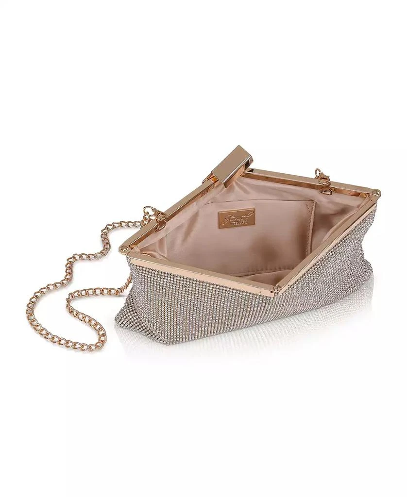 Badgley Mischka Woman's Kendry Micro Crystal Frame Pouch 3