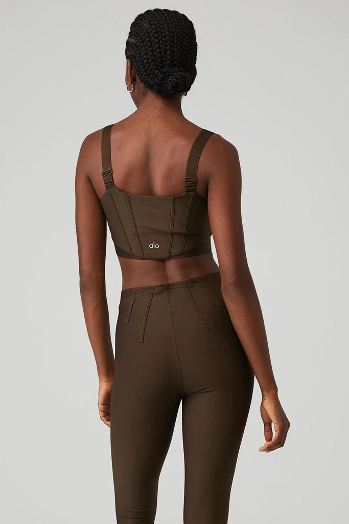Alo Airlift Corset Bra - Espresso 2