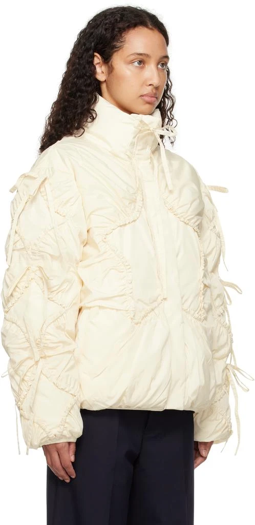 Sandy Liang Off-White Etoile Puffer Jacket 2