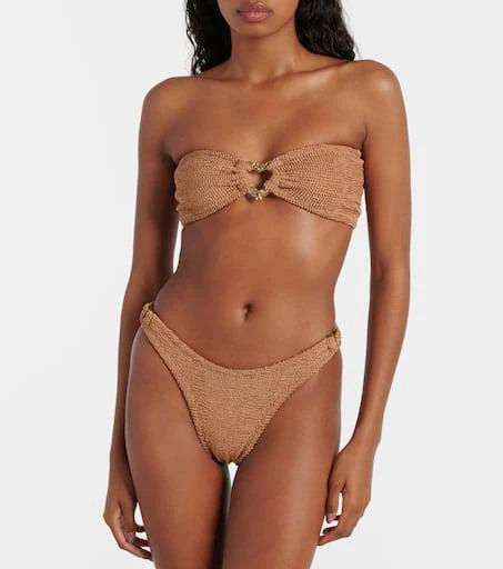 Hunza G Nicole embellished bikini 2