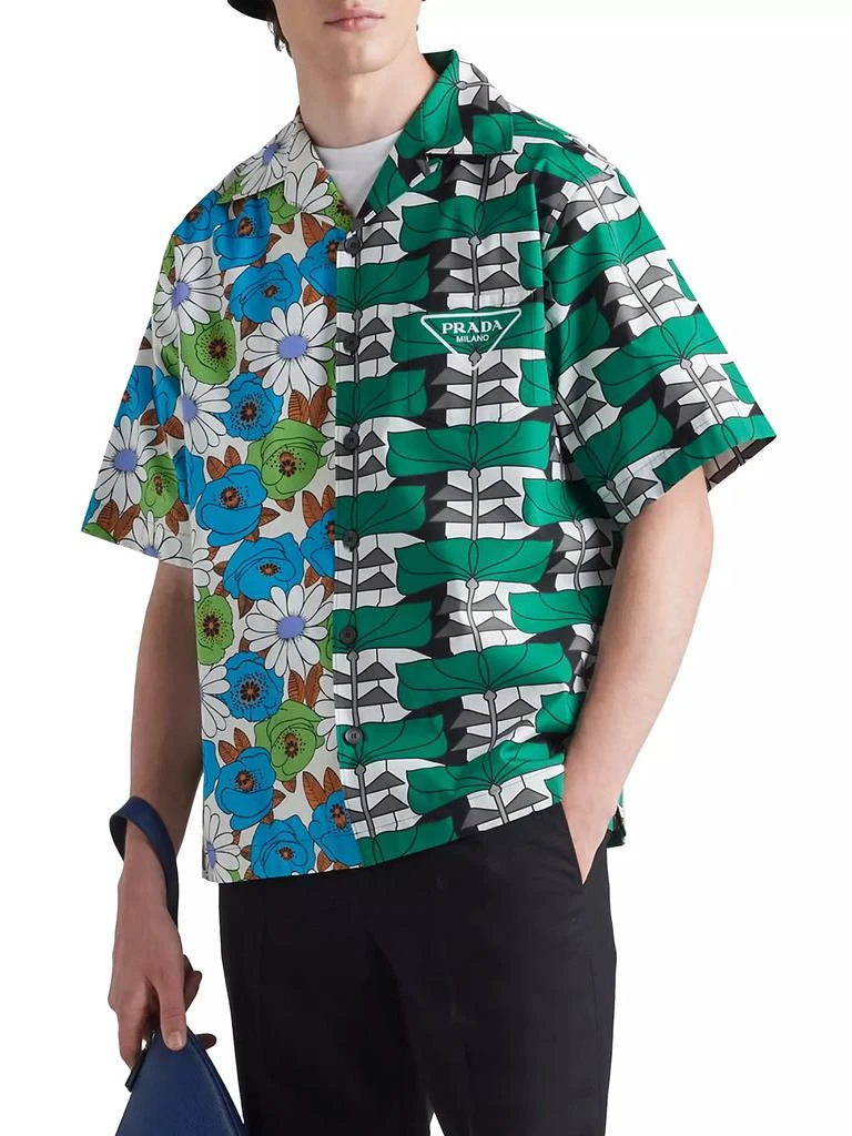 Prada Double Match Heavy Cotton Shirt 2