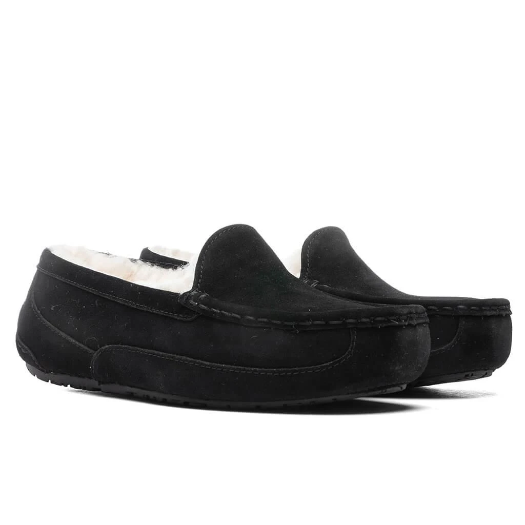 UGG Kids Ascot Slipper - Black Suede 3