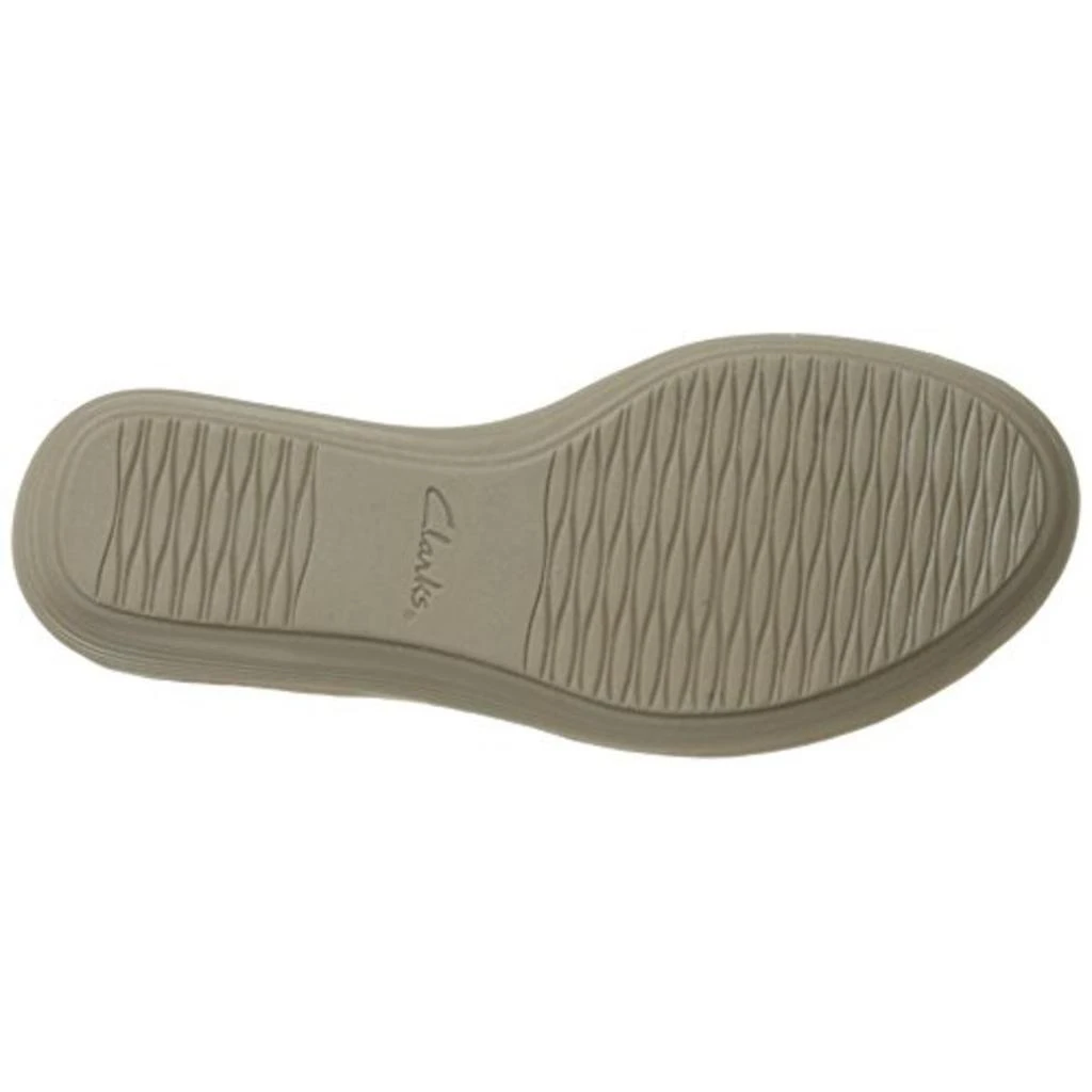 Clarks Reedly Salene Womens Nubuck Perforated Wedge Sandals 3