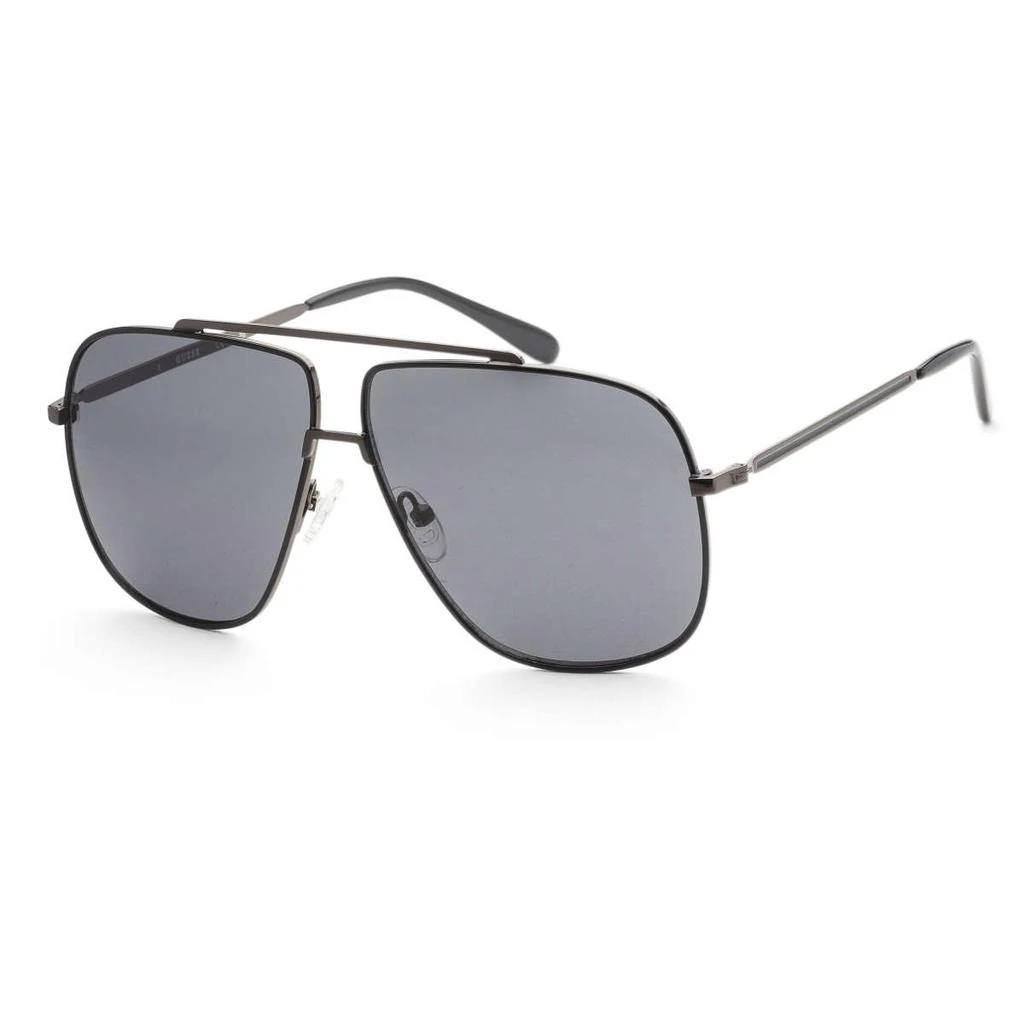 GUESS Guess Factory Men's Grey Aviator Sunglasses 1