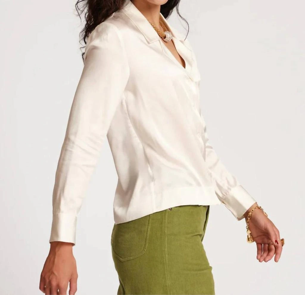 Frances Valentine Frances Valentine - Katherine Silk Shirt 2