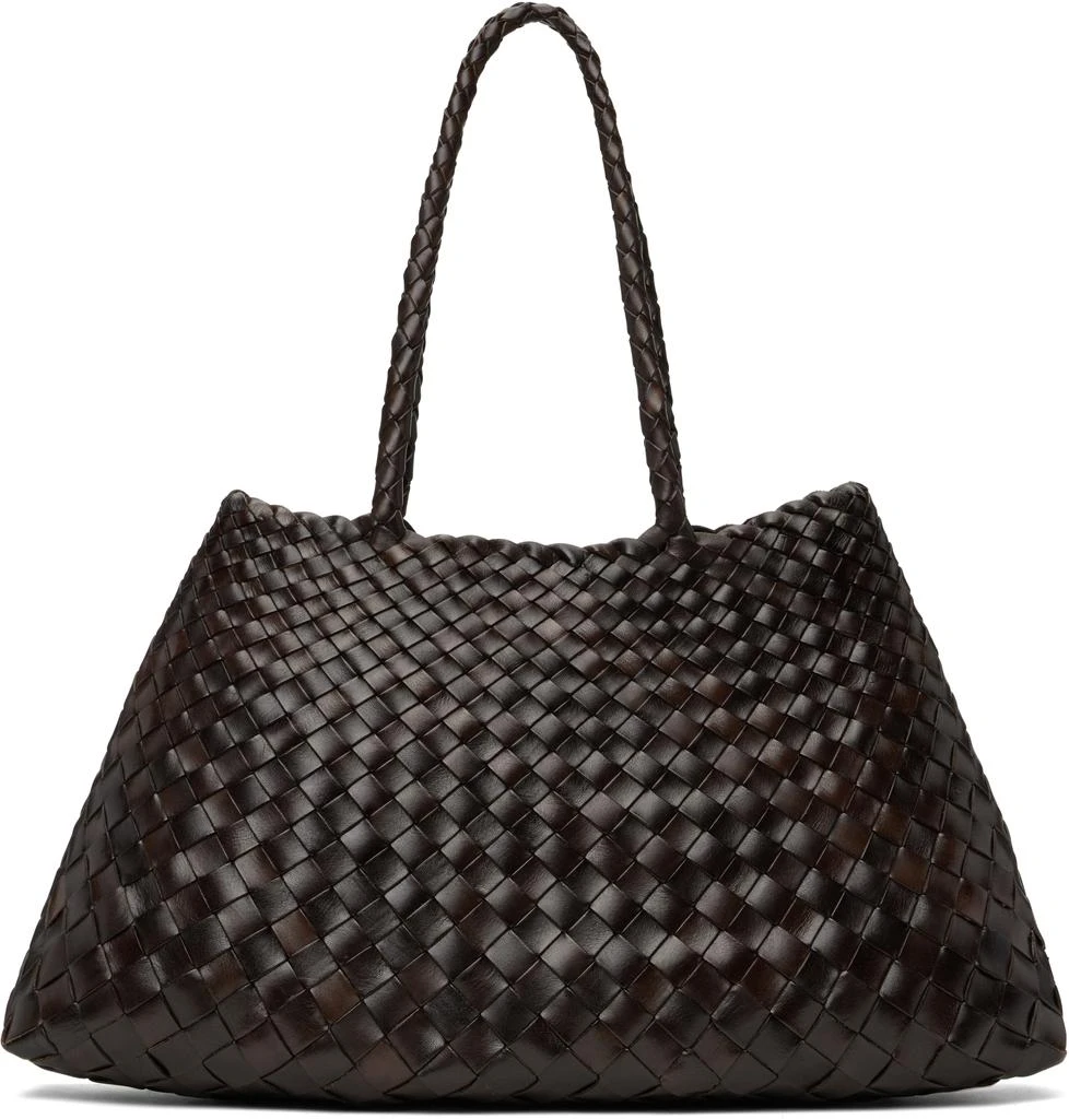 DRAGON DIFFUSION Brown Santa Croce Big Tote 1