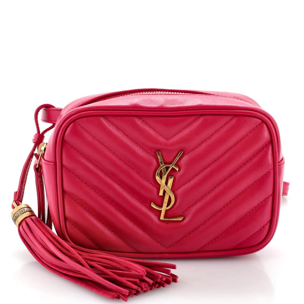 Yves Saint Laurent Lou Belt Bag Matelasse Chevron Leather