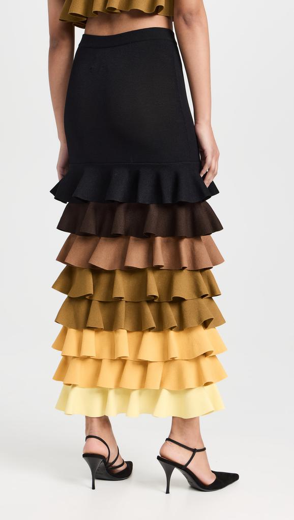 Rosie Assoulin Ruffle Skirt