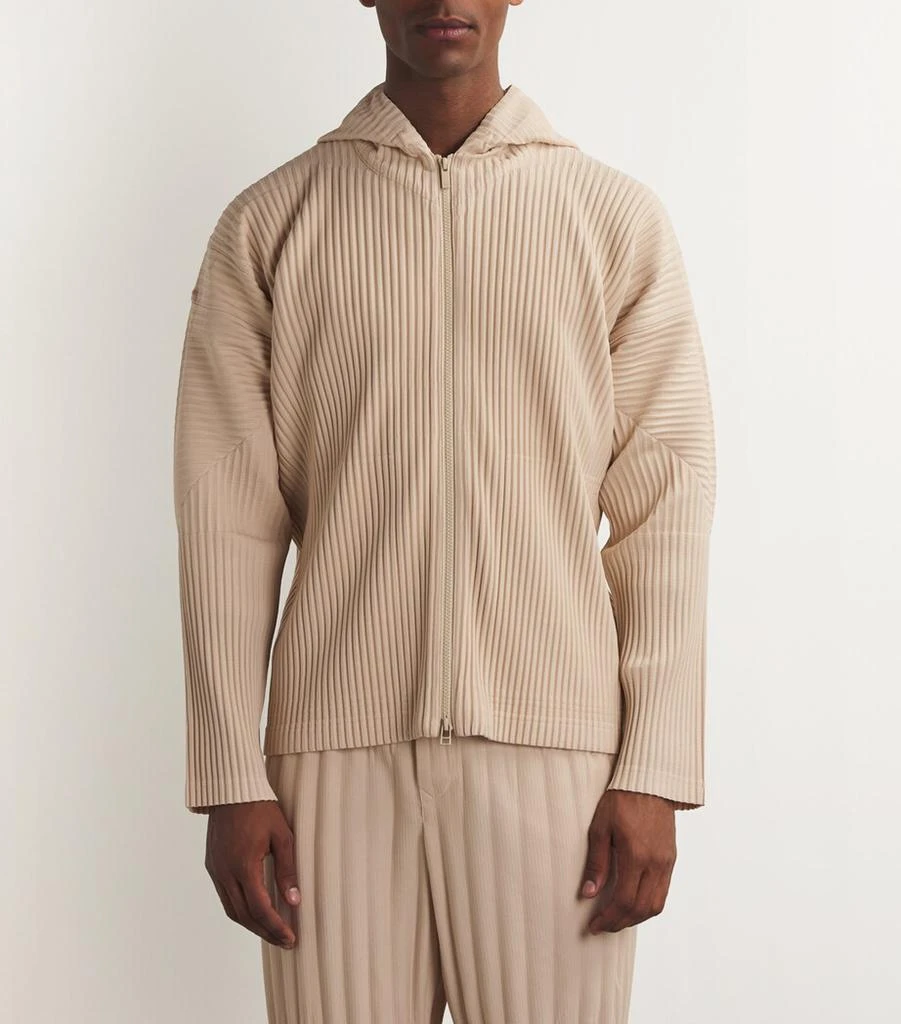 Homme Plissé Issey Miyake Pleated Zip-Up Hoodie 3