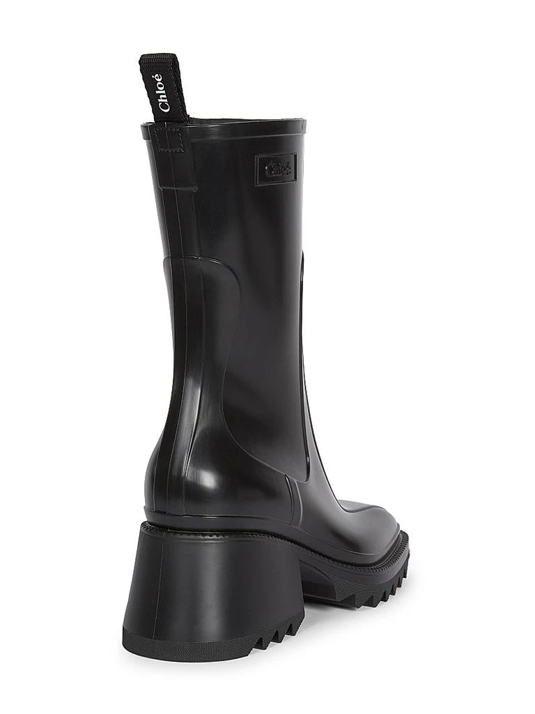 Chloé Betty PVC Lug Sole Rain Boots 3