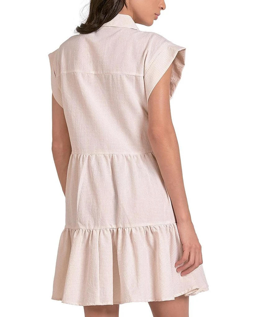 Elan Seersucker Shirt Dress 2