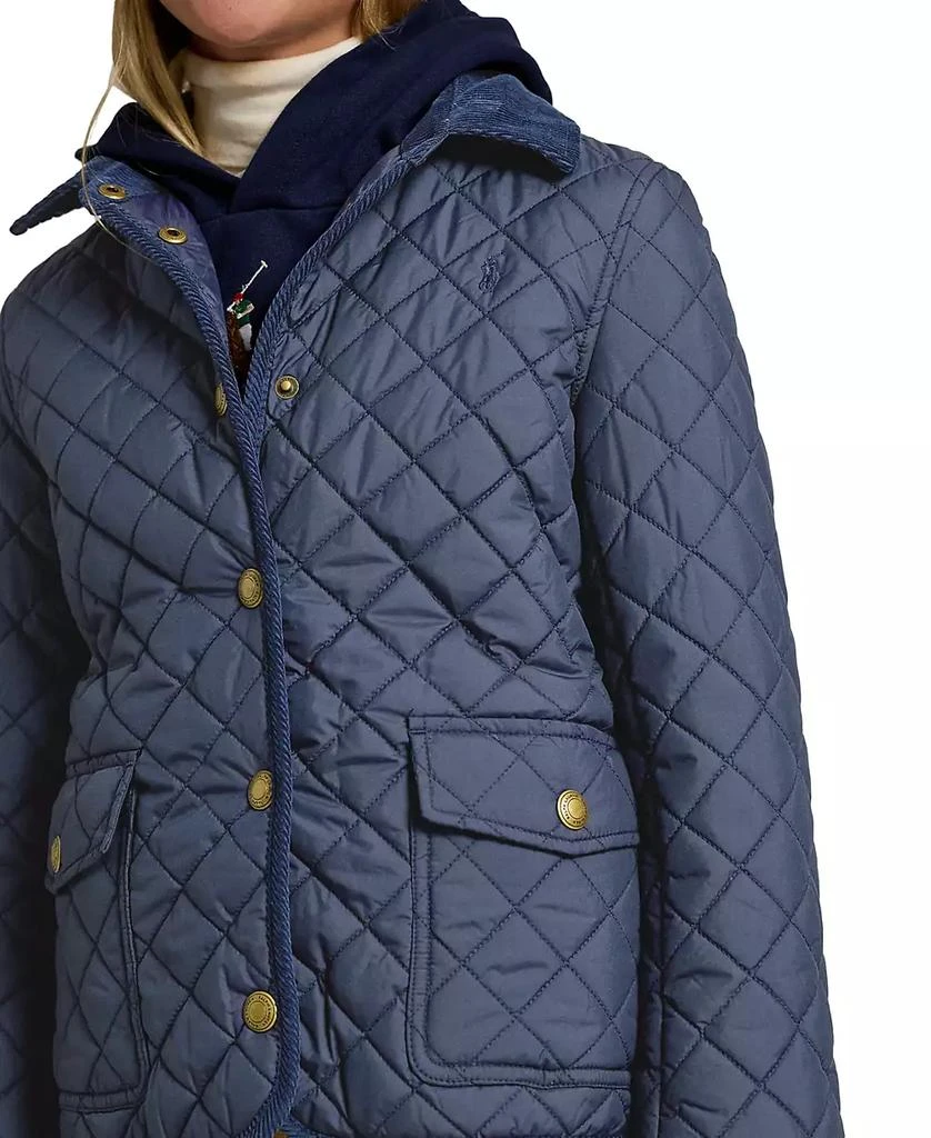 Ralph Lauren Big Girls Quilted Water-Repellent Barn Jacket 3