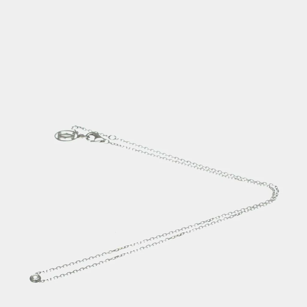 Cartier Cartier 18K White Gold Diamond D'amour Pendant Necklace    10