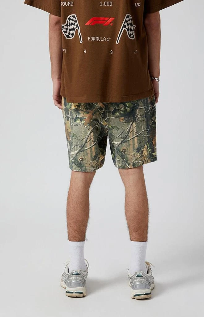 PacSun Camo Fleece Volley Sweat Shorts 5
