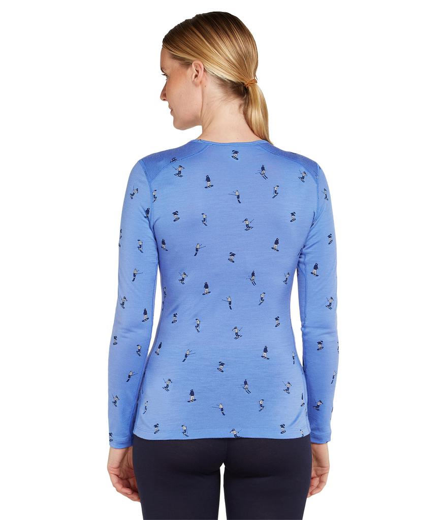 Icebreaker Merino 200 Oasis Long Sleeve Crewe Snow Day