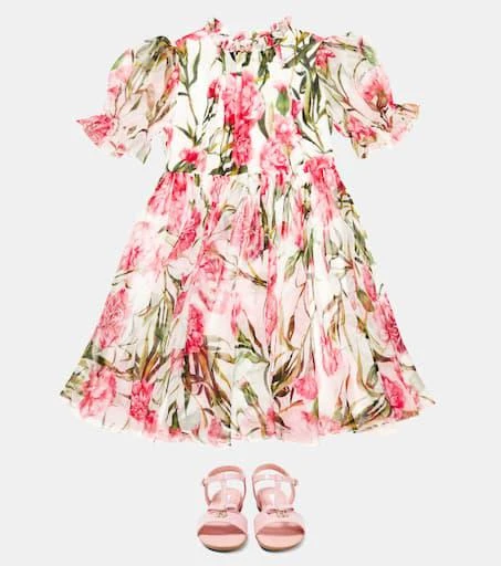 Dolce 
Gabbana Floral silk dress 2